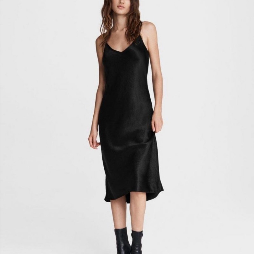 rag & bone Mallory slip midi dress